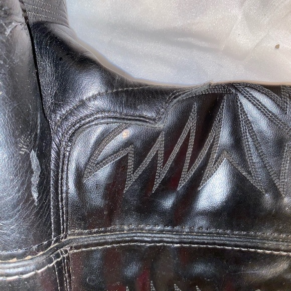 Western Boot Black Size 7.5 - Picture 3 of 3